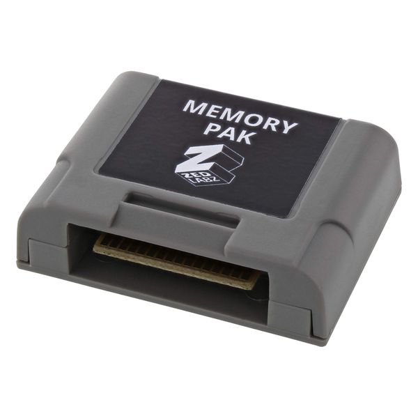 Memory card for Nintendo 64 N64 controller pak 256KB (123 pages) | ZedLabz