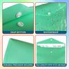 (𝟐𝟓𝟎 𝐏𝐜𝐬) A5 Pastel Document Wallet Storage Folder A5 Stud Wallets Assorted Colours Paperwork Wallets (250)