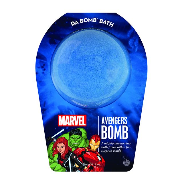 DA BOMB Avengers Bomb Bath Bomb, 7oz
