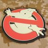 Ghostbusters No Ghost Glow Dark GITD Cosplay Movie PVC Rubber 3D Velcro Patch