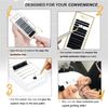 Easy Fan Lashes Quewel Russian Volume Lash Extensions 0.10 D Curl 13mm Reusable Box Russian Lashes Volume Lash Extensions Self Fanning Eyelash Extensions Automatic Blooming Lash Extensions(0.10-D-13)