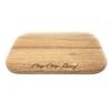 Personalised Compact Lightweight Hevea Wood Serving Chopping Cheese Board - Any Message Engraved
