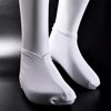 6 Pairs Cotton Moisture Socks Foot Spa Socks Moisturising Socks for Dry Hard Cracked Skin, White