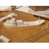 N SCALE  WATERLINE CONTAINER SHIP  BOAT  3d print Unpainted Kit.