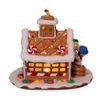 Peanuts Kurt Adler Battery-Operated LED Gingerbread House Table Piece