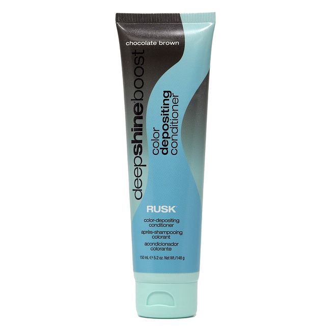 Rusk Deepshine Boost Color Depositing Conditioner - Chocolate Brown Hair Color