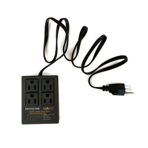 4 PACK Power Surge Protector for LCD LED, Plasma TV's, Electrical Accessories