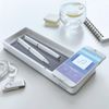 Leitz TS-120558 Wow Desk Organiser with Inductive Charger, Grey