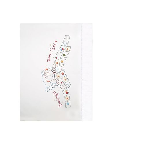 Tobin Stamped Pillowcases Nigh,t 20" x 30" Embroidery Kit, Standard, Good Night