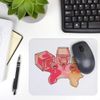 Azeeda 'Spilt Nail Polish' Mouse Mat/Desk Pad (MO00009732)
