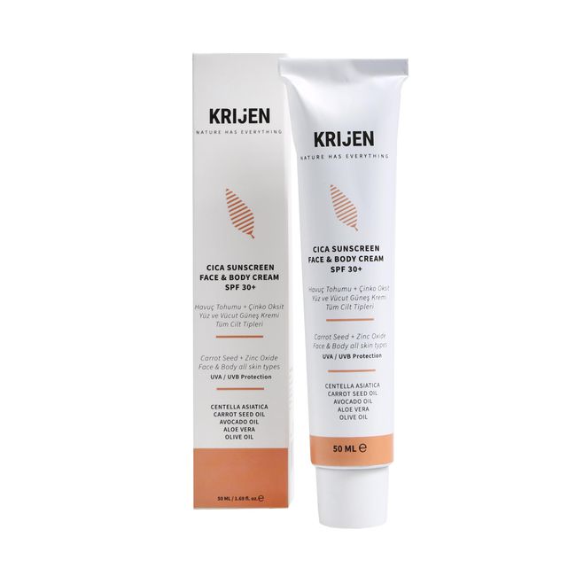 30+ Spf Güneş Koruyucu Cıca Yüz Ve Vücut Kremi 50 Gr