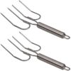 Wolfgang Puck Roasting Prep Set - Stainless Steel 5 pcs Turkey Roasting Prep Set