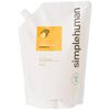 simplehuman Mandarin Orange Moisturizing Liquid Hand Soap Refill Pouch, 34 Fl. Oz.