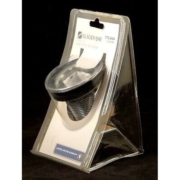 Glacier Bay 775 644 Deep Cup Chrome Bar Sink Strainer, New In Box