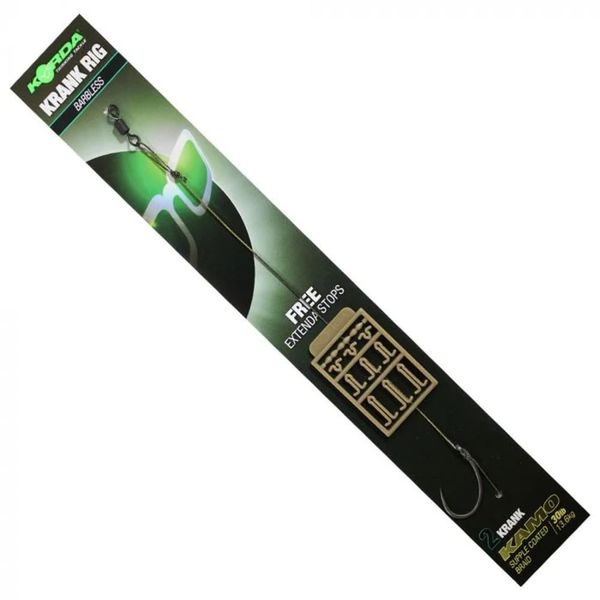 KORDA KRANK READY RIG - BARBED - SIZE 6 - KCR074