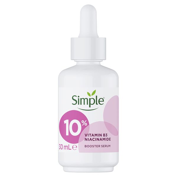 Simple 10% Niacinamide (Vitamin B3) Serum Suitable for all skin types for even skin tone and texture 30 ML