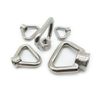 4Pack M8 Triangle Eye Nut 304 Stainless Steel, Ring Lifting Eye Nuts, Eyelets