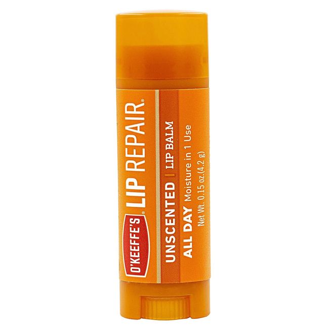 O'Keeffe's Unscented Lip Repair Lip Balm for Dry Cracked Lips Stick