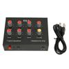7 Band Sound Equalizer,Output Input, Dual Channel Digital Equalizer, Compatible with Headphones, 3.5mm Interface, 7 Equalization Bands