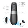 AMERTEER Presenter Slide Remote No Laser Digital Pointer with Timer Spotlight Magnifier Analog Pointer Adjustable Remote Control Presentation for PowerPoint, Keynote, Google and More H101