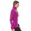 Minus33 Merino Wool Sequoia Women's Midweight 1/4 Zip Radiant Violet Medium