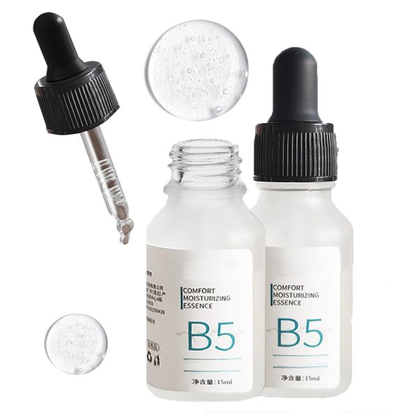 2 Packs B5 Pure Hyaluronic Acid Serum for Face, with Vitamin B5, Anti-Aging Serum for Fine Lines and Wrinkles, Hydrating Serum to Plump and Repair Dry Skin, Safe on Sensitive Skin