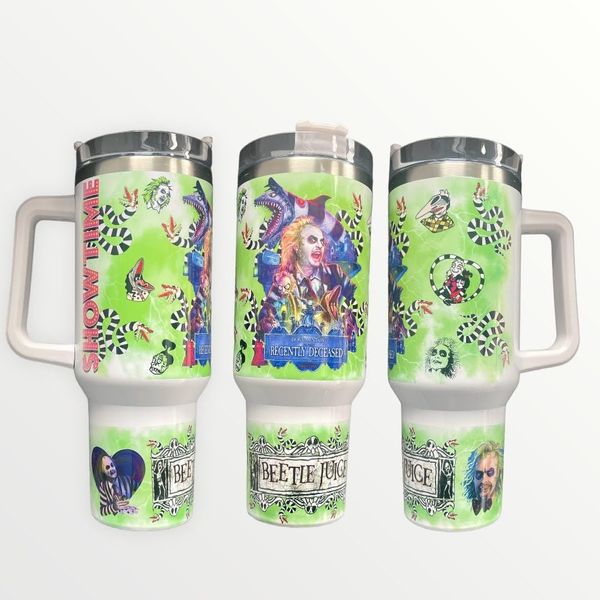 Sellrex Beetlejuice 40oz Quencher Tumbler