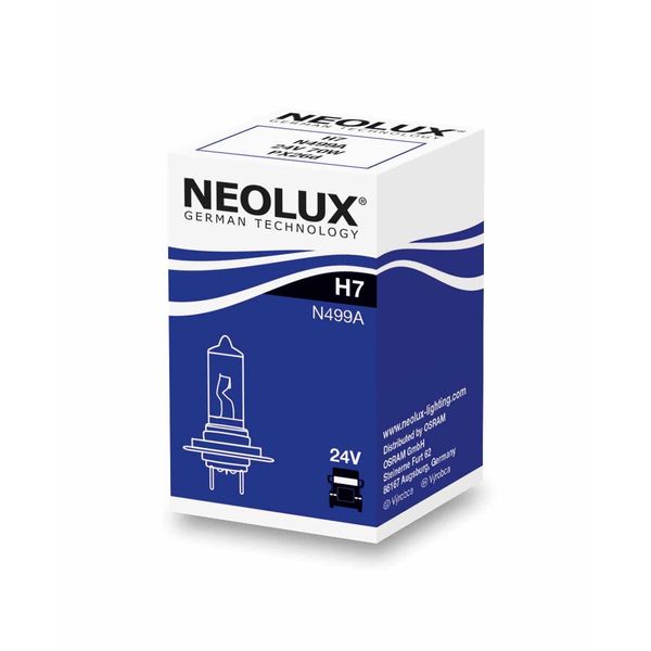 NEOLUX N499A Standard halogen truck headlight bulb