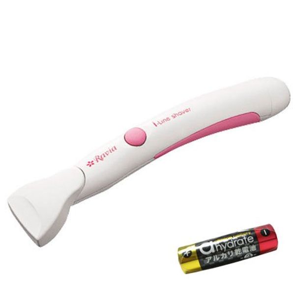 Lavia I Line Shaver White + 1 AAA Alkaline Battery