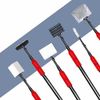 boxtech Fish Tank Cleaner 6 in 1 Kit,Adjustable Long Handle Aquarium Cleaning Tool Set