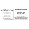 Blätterschellack, extra hell, 120g, im Becher