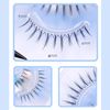 Musegetes Men0024 Natural Popular False Eyelashes, 5 Pairs
