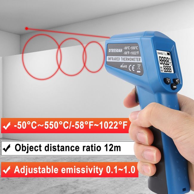 PROBE THERMOMETER, 50 TO 550 DEGREES F