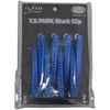 YS Park Shark Clips - Blue Metal 8pcs