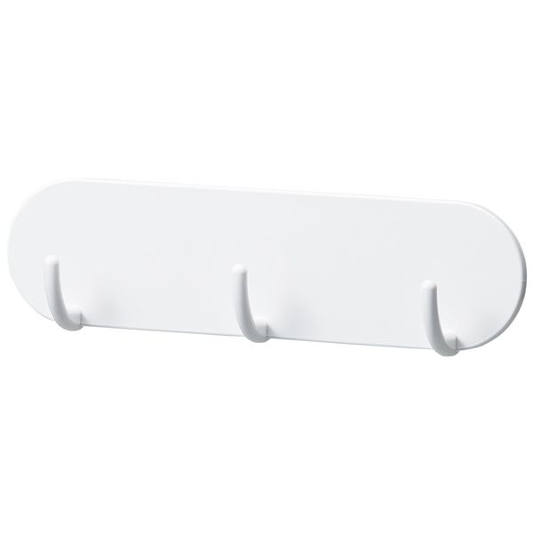 Like-it 8044 Mag-On+ Office, Magnetic Storage, Strong Magnets, Desk, Shelf, 3 Hooks, New White