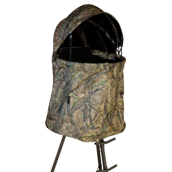 BIG GAME Treestands The Cover-All Blind Kit, Black, Model:BGM-CR9025