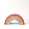 Itzy Ritzy Rainbow Stacker Toy - Includes 5 Arches for Stacking; Helps Develop Hand-Eye Coordination; Rainbow