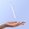BASEUS Stylus mit LED-Anzeigen (aktiv + passiv), Weiß