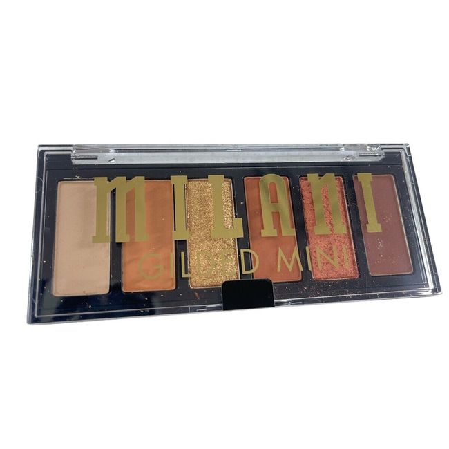 Milani Gilded Mini Eyeshadow Palette 6 Matte/Shimmer Hues 130 Champagne Problems