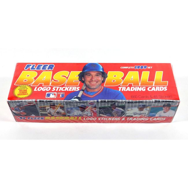 1989 Fleer Baseball Cards Complete Factory set of 660 Cards + 45 Stickers - I...