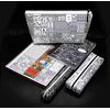 Make Notes EST140 Large Rectangular Pencil Case – Doodle ME Collection