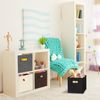 Superio Fabric Organizing Bin, 11" Cream Fabric Cube 6-Pack