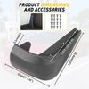 For Chrysler Pacifica 2017-2022 4x Mudguard Front & Rear Mud Flaps Splash Guards