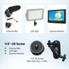 2-Pack Multi-Angle Magic Arm Mount-360° Swivel Clamp for Camera, Mic&LED Lights