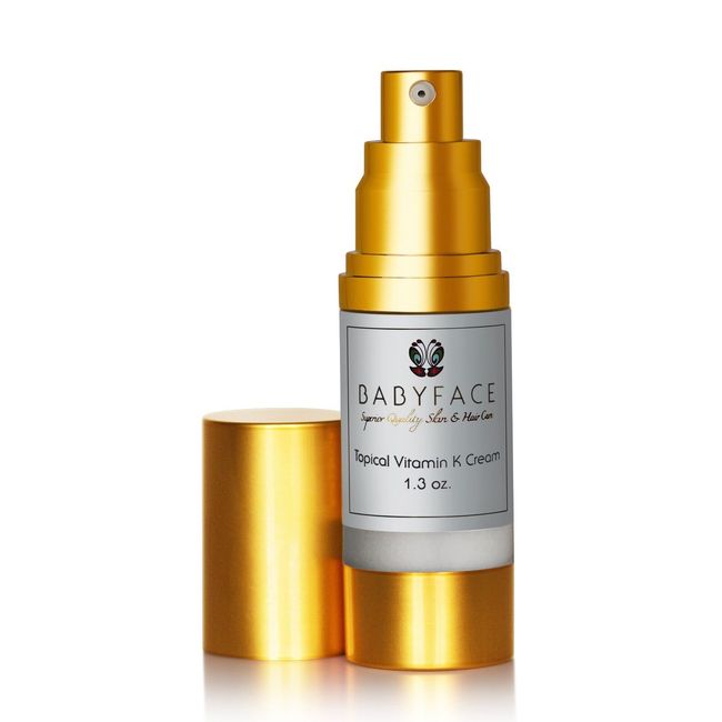 Babyface Strongest VITAMIN K CREAM Dark Eye Circles Redness Spider Veins Bruise