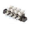 Cres Cor 0852-093 Terminal Block, 4 Pole, 20A, 250V