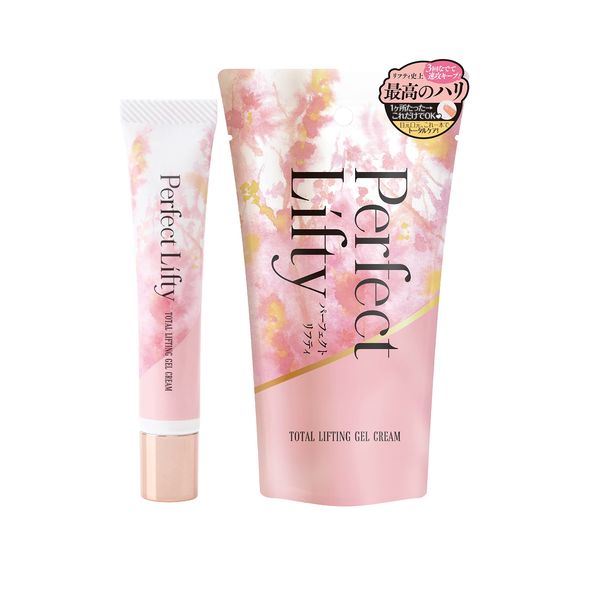 Perfect Lifty Lift Cream, Serum, Wrinkle, Aging Care, Moisturizing, Plant Stem Cells, Peptides Formulated with TOTAL LIFTING GEL CREAM