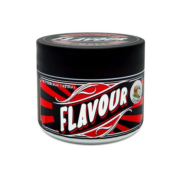Flavour By Dynamic - 100% Vegan Tattoo Butter Cream - Coconut Flavour (200 ml)