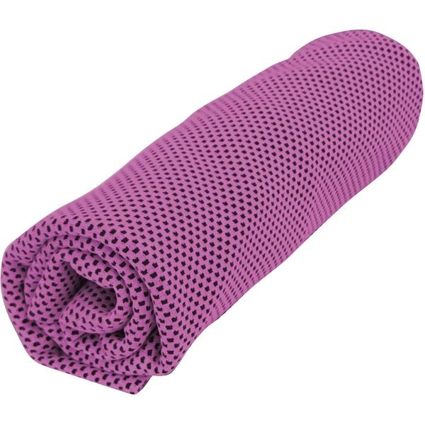 Trade One 30527 Cooling Towel, Self Cooling Towel, Bottle-In Type, Purple, 47.2 x 11.8 inches (120 x 30 cm)