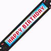 OaktreeUK 9ft Holographic Happy Birthday Banner Controller